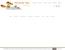 Tablet Screenshot of mariambenarab.com